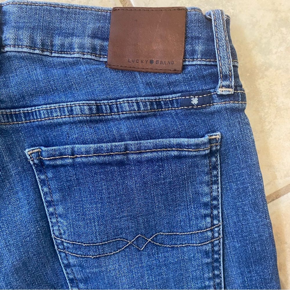 Vintage LUCKY BRAND Ladies Straight Leg Jeans Size 2 Waist 26.5 - Picture 5 of 6